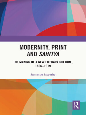 cover image of Modernity, Print and Sahitya